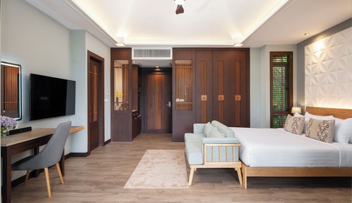 Villa Grand, 1 habitación, bañera, vistas a la montaña