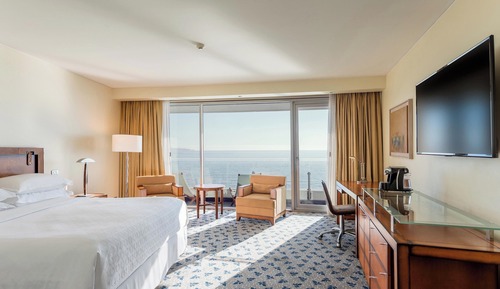 Habitación Deluxe, 1 cama de matrimonio, no fumadores, balcón (Oceanfront)