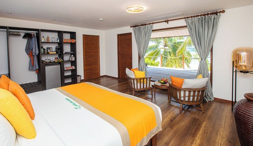 Suite, 3 habitaciones, vistas al mar, frente a la playa