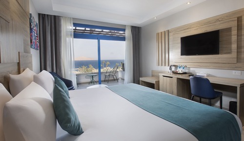 Habitación superior, vistas al mar