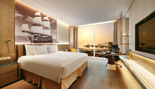 Habitación Premium, 1 cama de matrimonio grande, vistas al lago (Jinji Lake View)