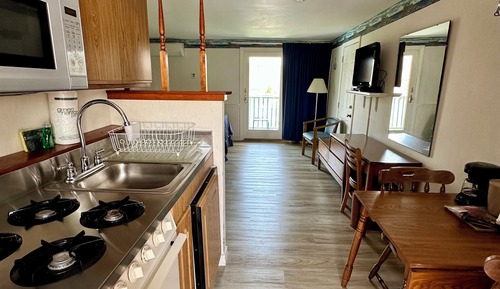 Habitación estándar, cocina básica, vistas a la playa