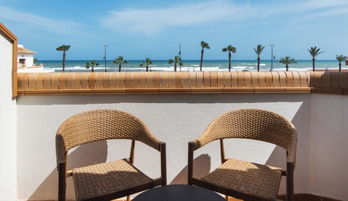 Habitación individual, terraza, vistas al mar