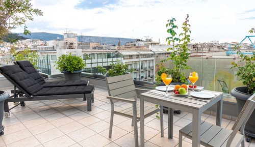 Suite, 1 habitación, terraza, vistas a la ciudad
