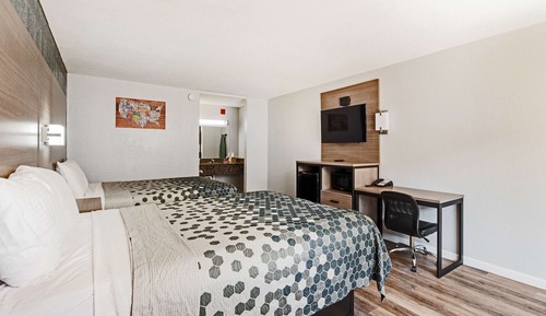 Habitación estándar, 2 camas de matrimonio (Non Smoking)