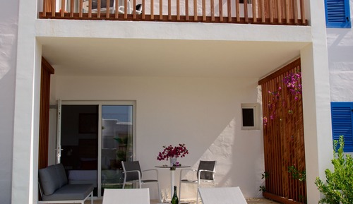 Suite junior, terraza