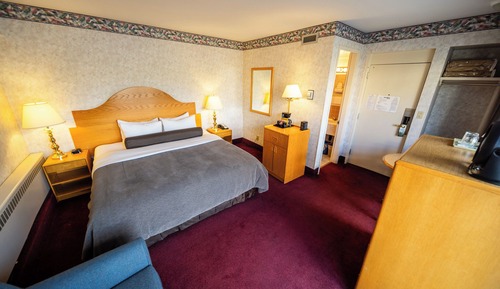 Habitación estándar, 1 cama de matrimonio grande con sofá cama