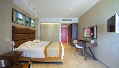 Habitación superior, vistas al mar