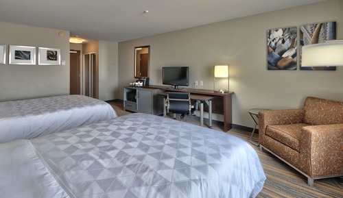 Habitación estándar, 2 camas de matrimonio
