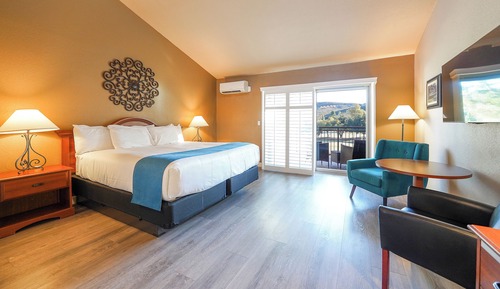 Habitación ejecutiva, 1 cama de matrimonio grande, patio, vistas al campo de golf