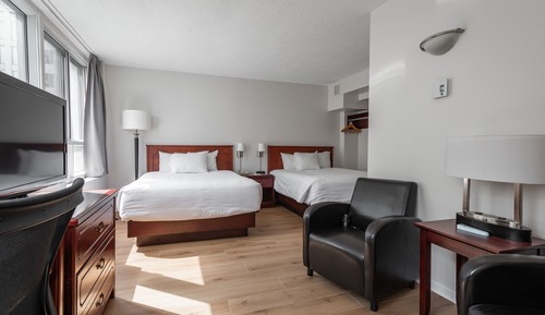 Habitación estándar, 2 camas de matrimonio