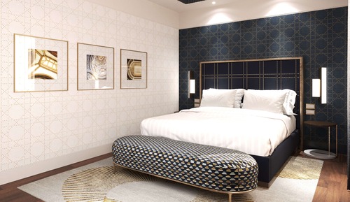 Suite, 1 cama de matrimonio grande (Turin Suite)