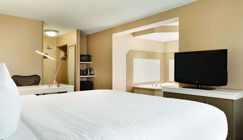 Habitación, 1 cama de matrimonio grande, bañera de hidromasaje
