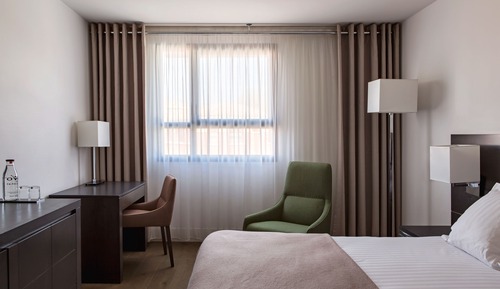 Habitación estándar con 1 cama doble o 2 individuales