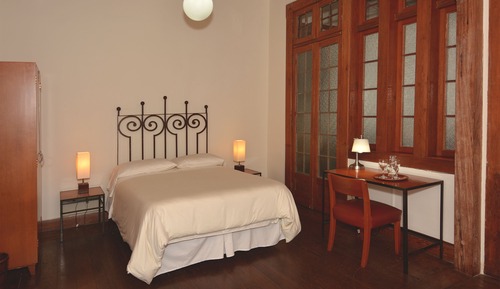 Suite, 2 camas dobles, vistas al patio (Room N-5)