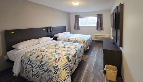 Habitación Deluxe, 2 camas de matrimonio, no fumadores, cocina básica
