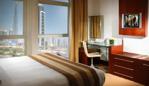 Suite, 1 cama de matrimonio grande (One Bedroom Burj Khalifa View)