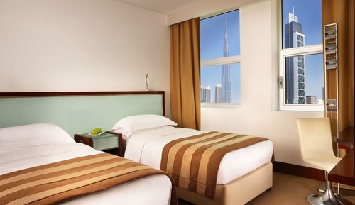 Suite, 2 camas individuales (One Bedroom Burj Khalifa View)