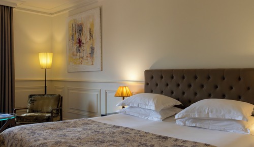 Suite clásica, 1 cama doble, vistas a la montaña, en la zona del jardín