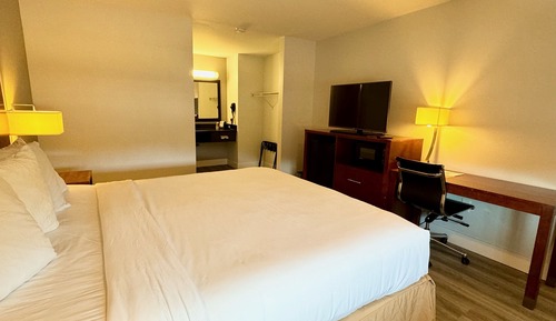 Habitación estándar, 1 cama de matrimonio grande, no fumadores, frigorífico y microondas