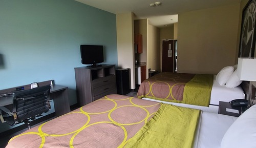Habitación, 2 camas de matrimonio, no fumadores