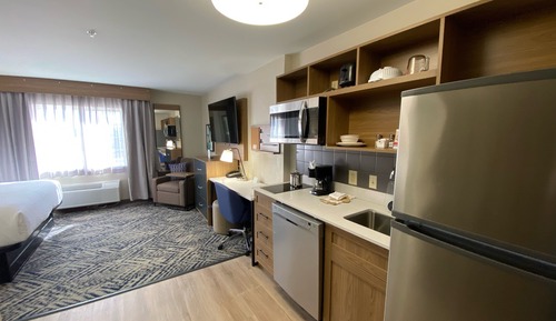 Suite estudio, 1 cama de matrimonio