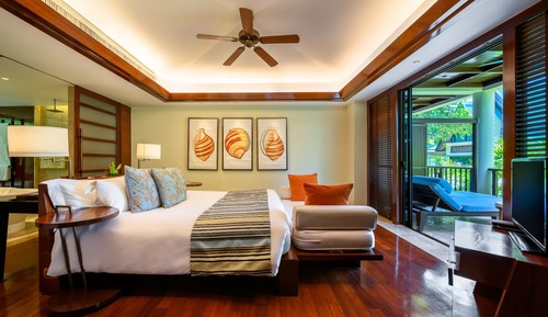 Habitación Deluxe, 1 cama de matrimonio grande, vistas al jardín