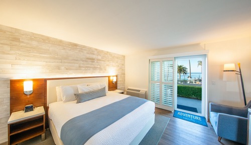 Habitación individual, vistas al mar