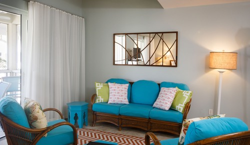 Suite junior, vistas parciales al mar