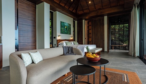 Casa de lujo en un árbol, 1 cama de matrimonio grande