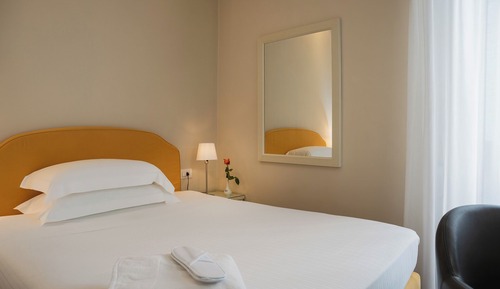 Habitación económica doble de uso individual, 1 cama individual grande