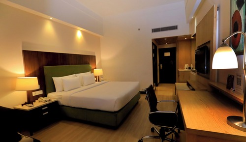 Habitación superior, 1 cama de matrimonio grande, fumadores