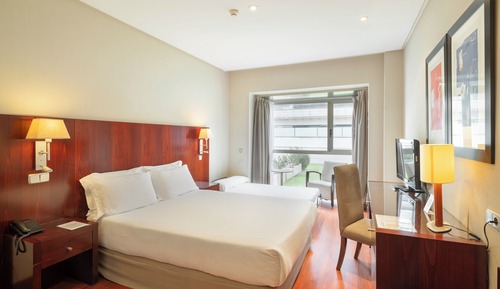 Habitación doble, 1 cama de matrimonio, vistas al jardín