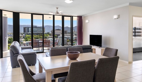 Apartamento, 2 habitaciones, vistas a la montaña (City View)
