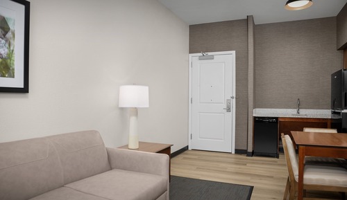 Suite estudio, 1 habitación, no fumadores (Mobility/Hearing Access, Roll-In Shwr)
