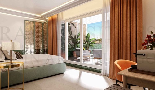 Habitación superior, terraza, vistas al río