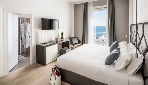 Habitación de lujo doble, balcón, vistas al mar