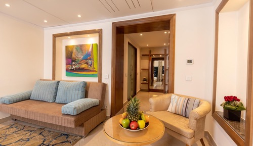 Habitación estándar con 2 camas individuales, vistas al jardín