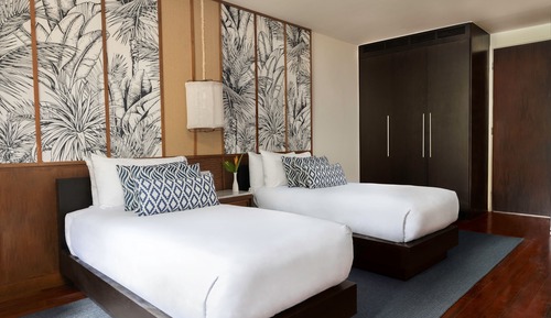 Suite junior, 2 camas individuales, vistas a la bahía