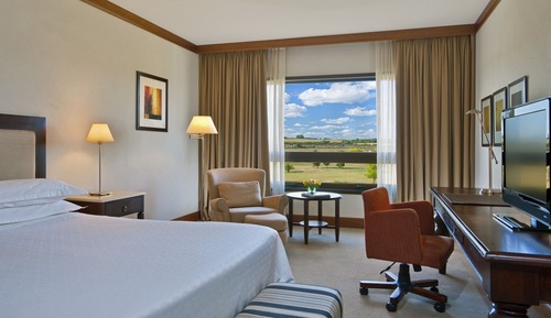 Habitación, 1 cama de matrimonio grande, vistas al campo de golf
