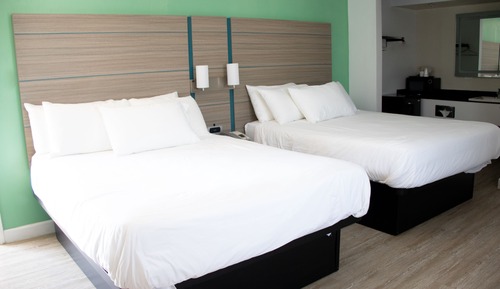 Habitación estándar doble, 2 camas de matrimonio