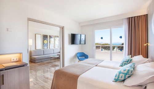 Habitación Deluxe, balcón (With Living Room 2+1)