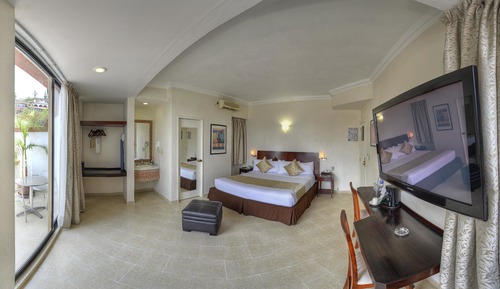 Suite, 1 cama de matrimonio grande, balcón