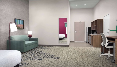 Estudio, 1 cama de matrimonio grande (Roll-In Shower)