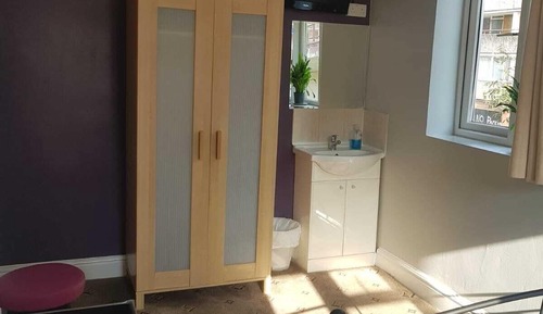 Habitación doble, baño compartido