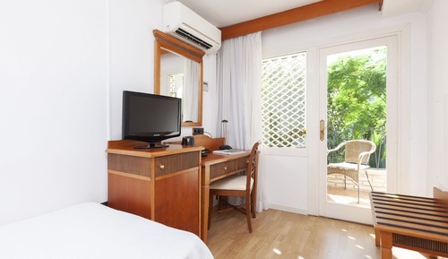 Habitación individual, balcón