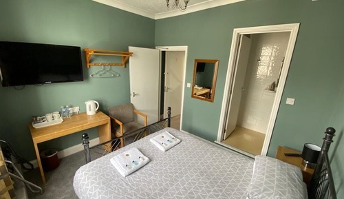 Habitación estándar doble, baño privado