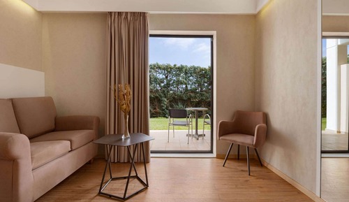 Habitación familiar, 1 cama de matrimonio grande, no fumadores, vistas al mar (Superior)