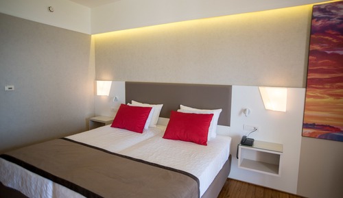 Habitación, 1 cama de matrimonio grande, no fumadores, vistas al mar