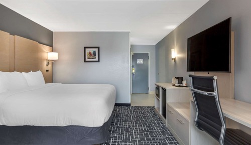 Habitación, 1 cama de matrimonio grande, accesible para personas con discapacidad, no fumadores